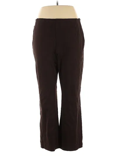 Pre-owned Inc International Concepts Active Pants In Brown
