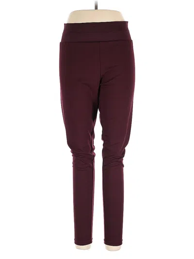 Pre-owned Inc International Concepts Active Pants In Burgundy
