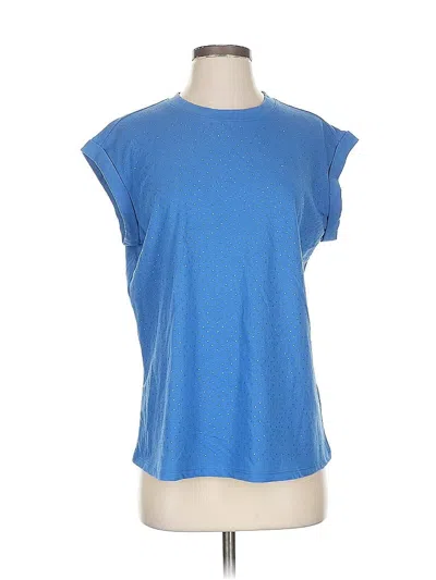 Pre-owned Inc International Concepts Active T-shirt In Blue