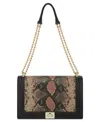 Inc International Concepts Ajae Flap Crossbody, Created For Macy's In Multi Snake,gold