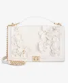 Inc International Concepts Ajae Flap Floral Crossbody, Exclusively At Macy's In Hb Vanilla