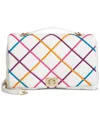 INC INTERNATIONAL CONCEPTS AJAE SOFT SMALL MULTI QUILTED SHOULDER BAG, CREATED FOR MACY'S