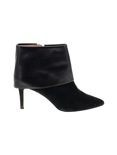 Pre-owned Inc International Concepts Ankle Boots In Black
