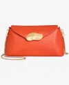 Inc International Concepts Avahh Sculpted Clutch, Exclusively At Macy's In Orange