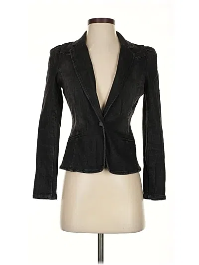 Pre-owned Inc International Concepts Blazer Jacket In Black