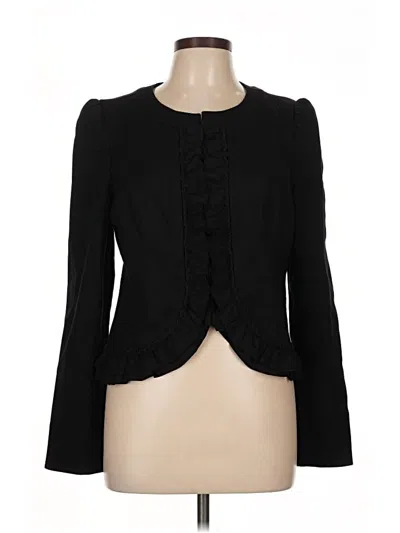 Pre-owned Inc International Concepts Blazer Jacket In Black