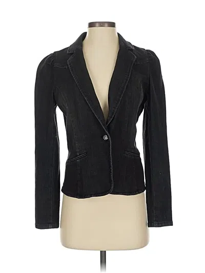 Pre-owned Inc International Concepts Blazer Jacket In Black