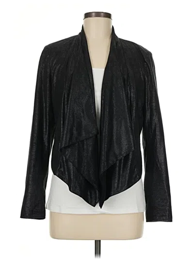 Pre-owned Inc International Concepts Blazer Jacket In Black