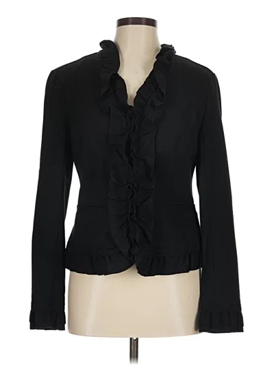 Pre-owned Inc International Concepts Blazer Jacket In Black