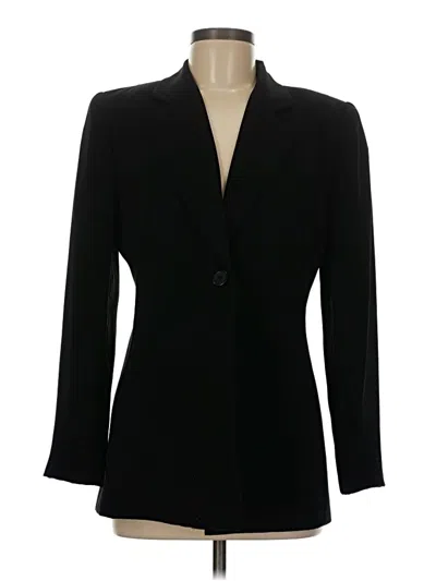 Pre-owned Inc International Concepts Blazer Jacket In Black
