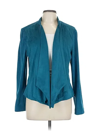 Pre-owned Inc International Concepts Blazer Jacket In Blue