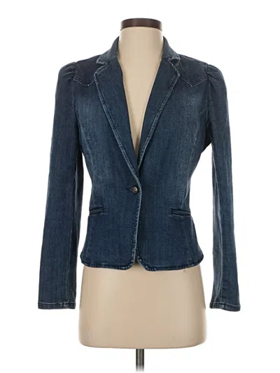 Pre-owned Inc International Concepts Blazer Jacket In Blue