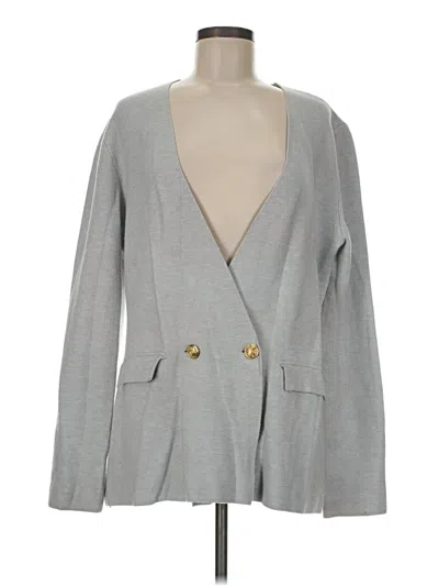 Pre-owned Inc International Concepts Blazer Jacket In Gray