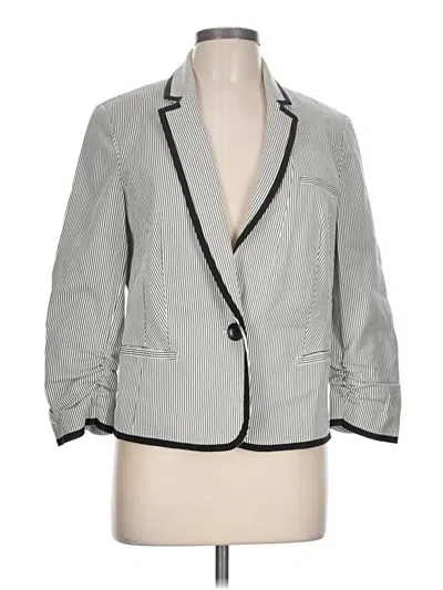 Pre-owned Inc International Concepts Blazer Jacket In Gray