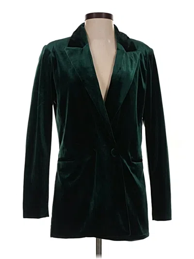 Pre-owned Inc International Concepts Blazer Jacket In Green