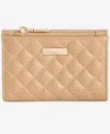 Inc International Concepts Ashlinn Small Quilt Wallet, Created For Macy's In English Walnut