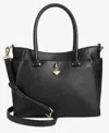 Inc International Concepts Caitii Medium Satchel, Exclusively At Macy's In Black