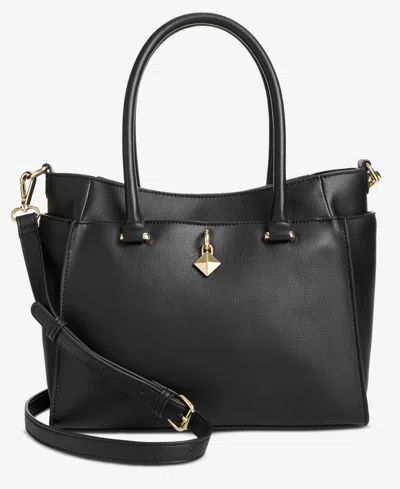 Inc International Concepts Caitii Medium Satchel, Exclusively At Macy's In Black