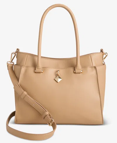 Inc International Concepts Caitii Medium Satchel, Exclusively At Macy's In English Walnut