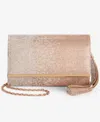 Inc International Concepts Caitlinn Crystal Ombre Mini Clutch Crossbody, Created For Macy's In Rose Gold