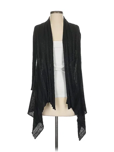 Pre-owned Inc International Concepts Cardigan Sweater In Black