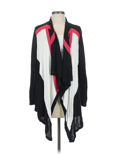 Pre-owned Inc International Concepts Cardigan Sweater In Black