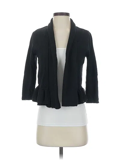 Pre-owned Inc International Concepts Cardigan Sweater In Black