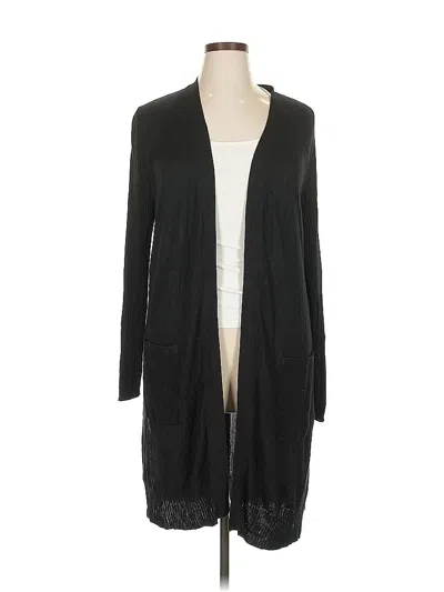 Pre-owned Inc International Concepts Cardigan Sweater In Black