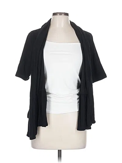 Pre-owned Inc International Concepts Cardigan Sweater In Black