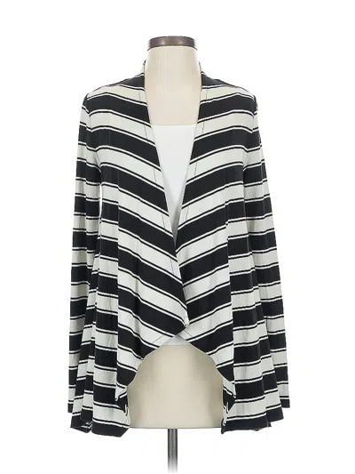 Pre-owned Inc International Concepts Cardigan Sweater In Black