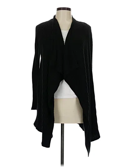 Pre-owned Inc International Concepts Cardigan Sweater In Black