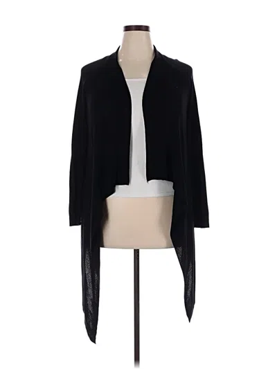 Pre-owned Inc International Concepts Cardigan Sweater In Black