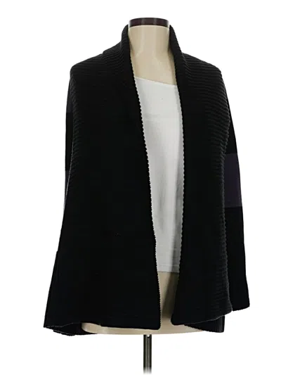 Pre-owned Inc International Concepts Cardigan Sweater In Black