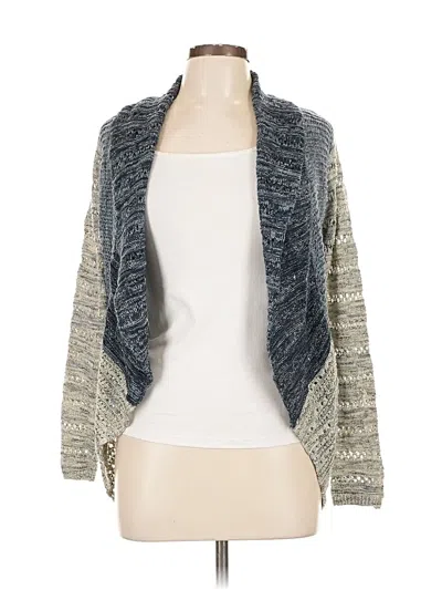 Pre-owned Inc International Concepts Cardigan Sweater In Gray