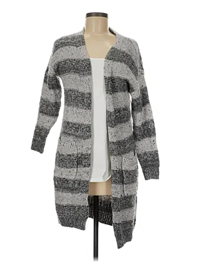 Pre-owned Inc International Concepts Cardigan Sweater In Gray