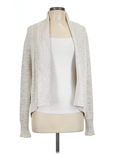 Pre-owned Inc International Concepts Cardigan Sweater In Silver