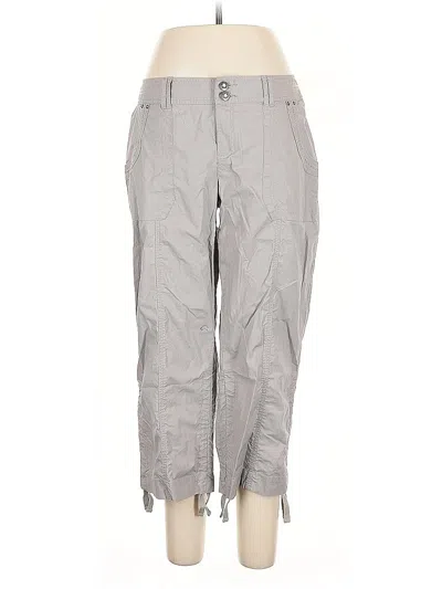 Pre-owned Inc International Concepts Cargo Pants In Gray