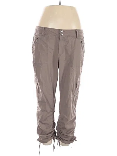 Pre-owned Inc International Concepts Cargo Pants In Gray