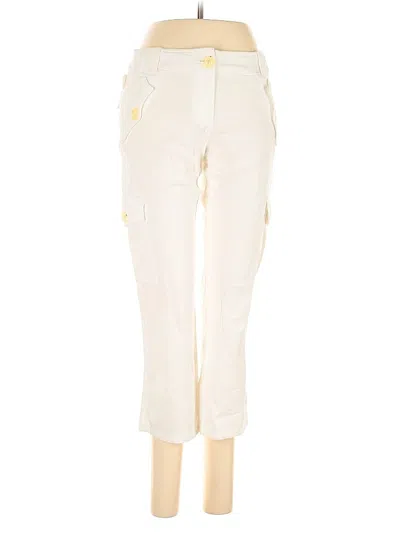 Pre-owned Inc International Concepts Cargo Pants In White