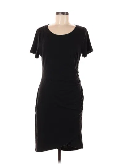Pre-owned Inc International Concepts Casual Dress In Black