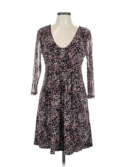 Pre-owned Inc International Concepts Casual Dress In Black