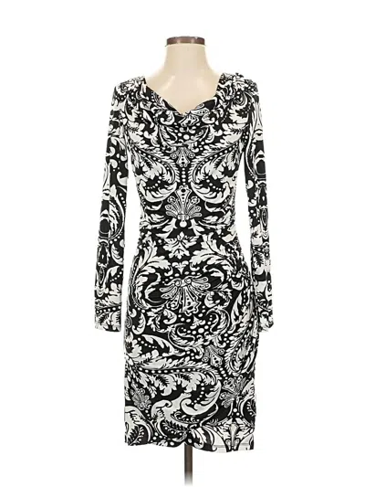 Pre-owned Inc International Concepts Casual Dress In Black