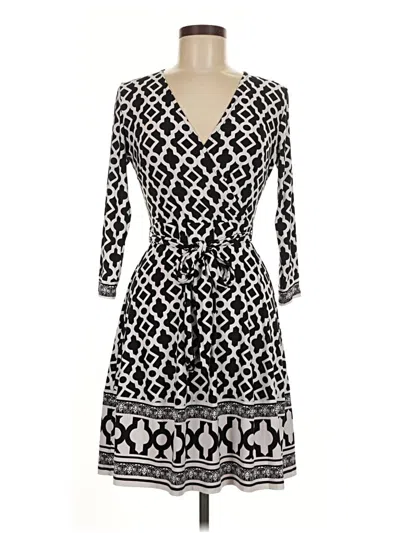 Pre-owned Inc International Concepts Casual Dress In Black