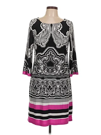 Pre-owned Inc International Concepts Casual Dress In Black