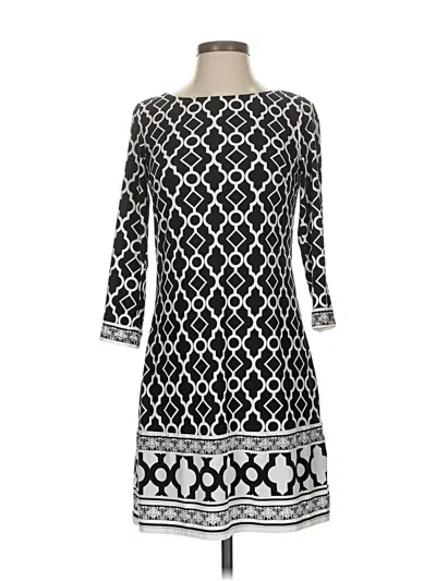 Pre-owned Inc International Concepts Casual Dress In Black