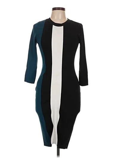 Pre-owned Inc International Concepts Casual Dress In Black
