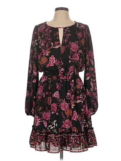 Pre-owned Inc International Concepts Casual Dress In Black