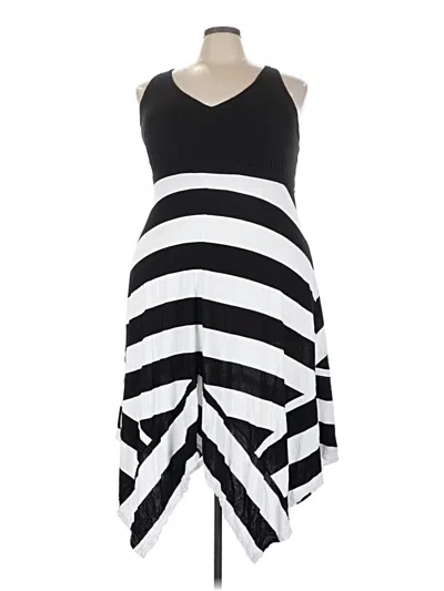 Pre-owned Inc International Concepts Casual Dress In Black