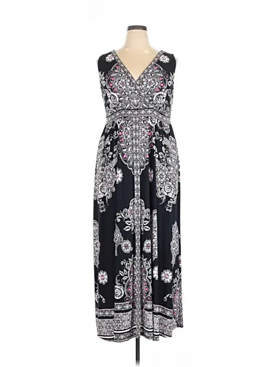 Pre-owned Inc International Concepts Casual Dress In Black