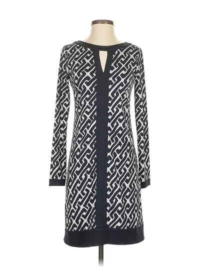 Pre-owned Inc International Concepts Casual Dress In Blue